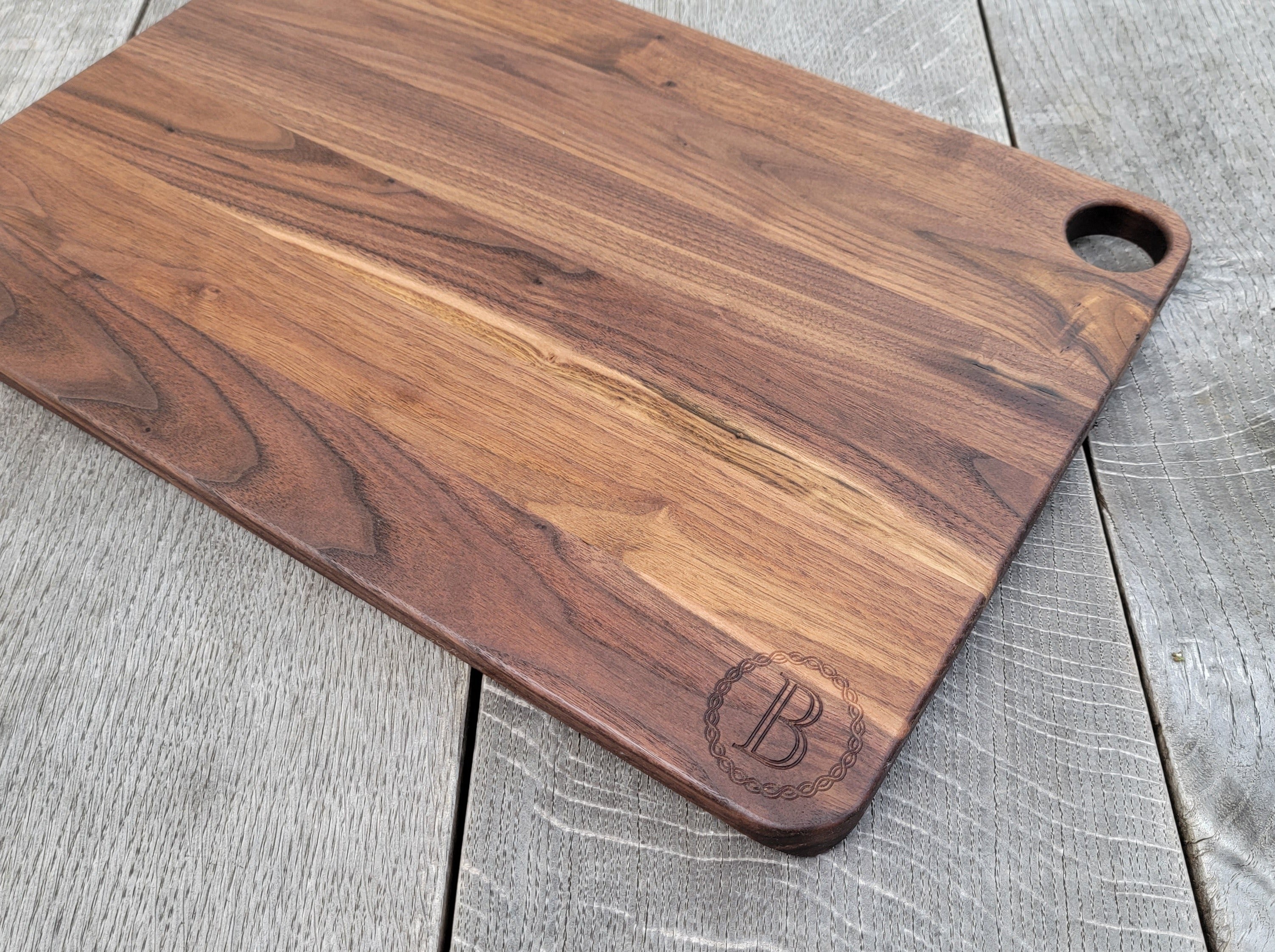 Cutting Board Personalized Custom Meat Board Walnut XL extra Large & Large  Sizes 