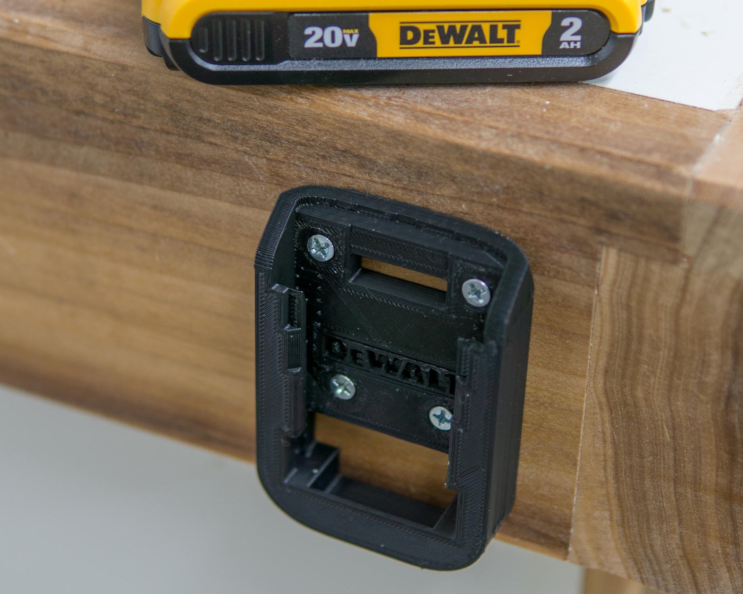 2 PACK! DeWalt 20v Battery Mount - Holder