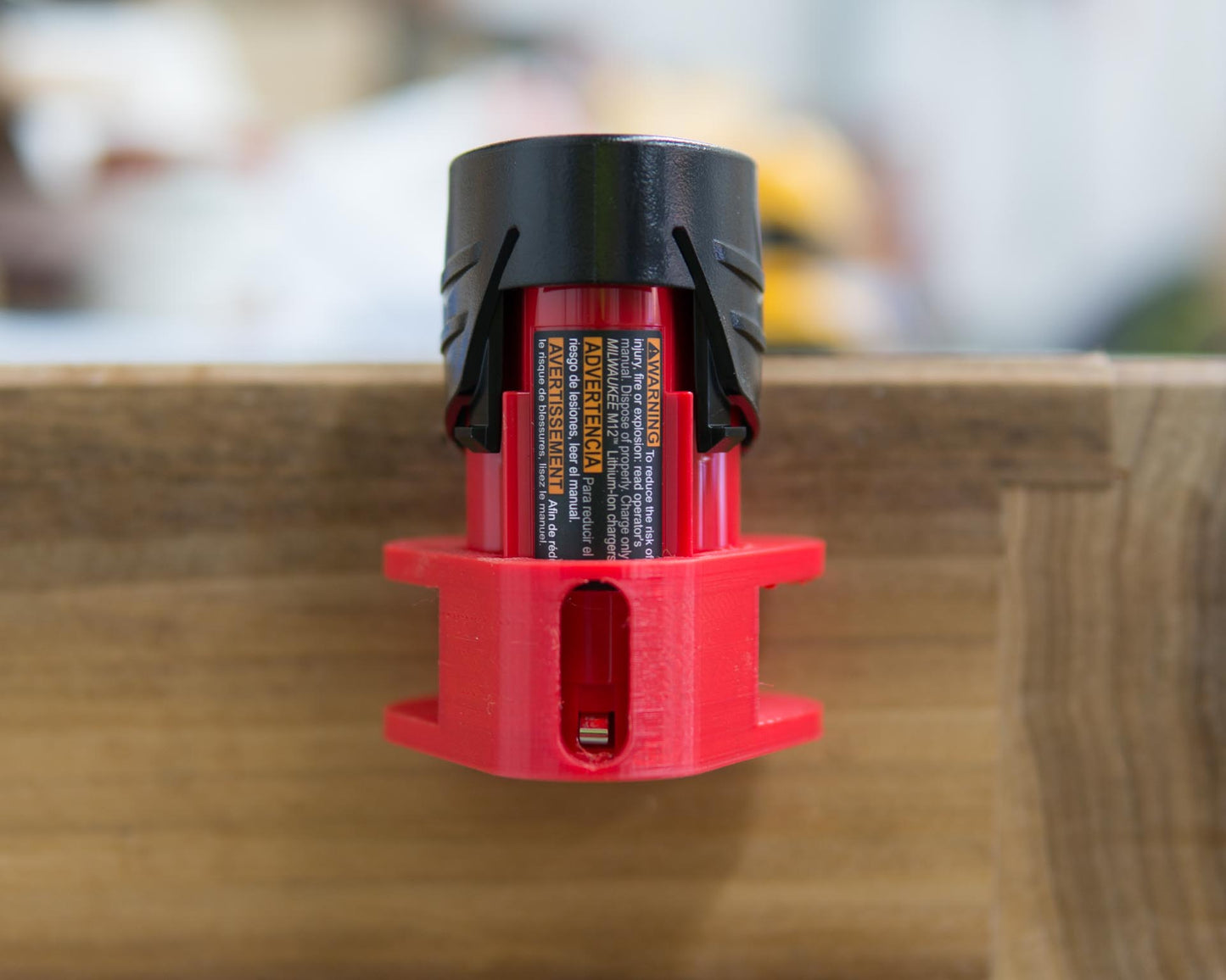 2 PACK! Milwaukee 12v M12 Battery Mount - Holder