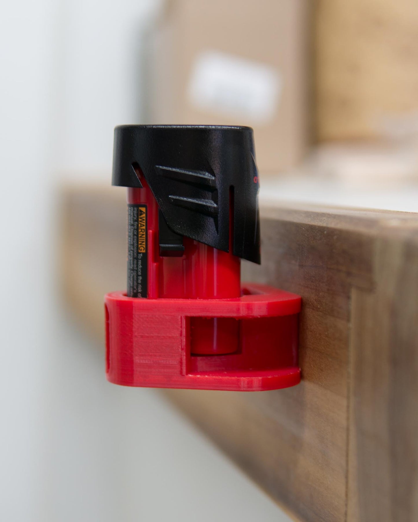 2 PACK! Milwaukee 12v M12 Battery Mount - Holder
