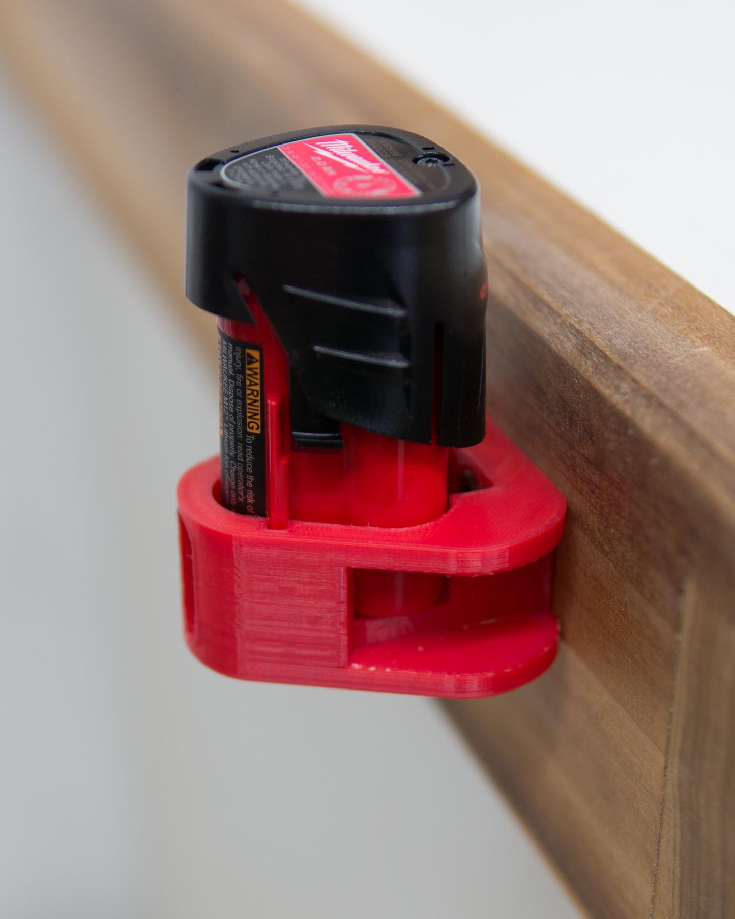 2 PACK! Milwaukee 12v M12 Battery Mount - Holder